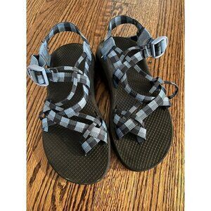Chaco | J106448 Women's Z/Cloud X2 Remix Checker Eclipse‎ Blue Sz 8